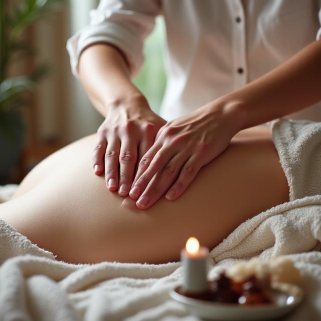Holistic therapy session
