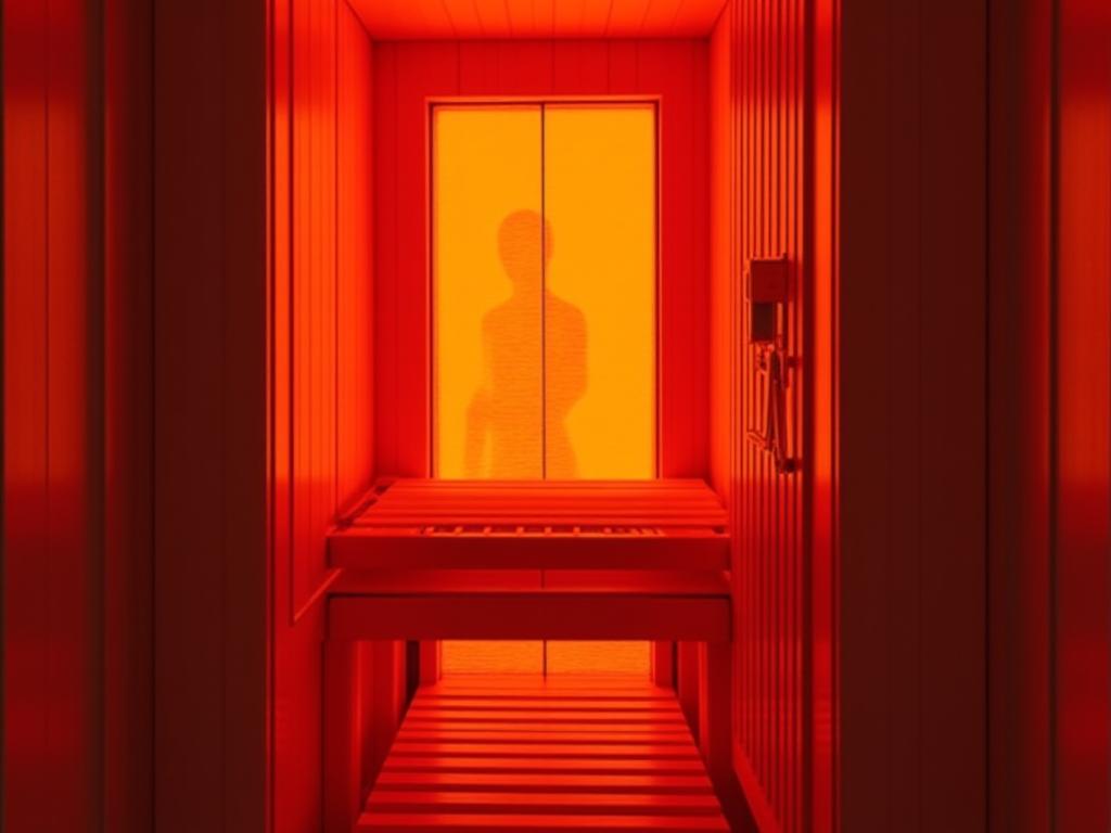 Infrared sauna and biohacking therapy